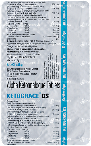 Ketograce Ds Tablet 10