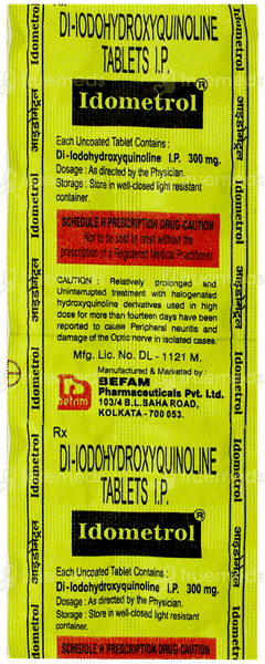 Idometrol Tablet 10 Idometrol Tablet 10