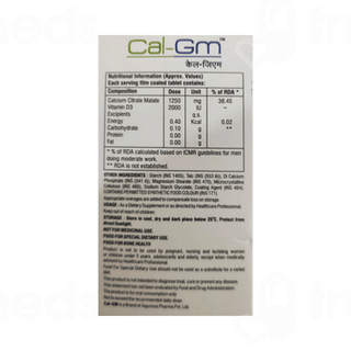 Cal GM Tablet 30
