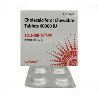Solhike D3 60K Chewable Tablet 4