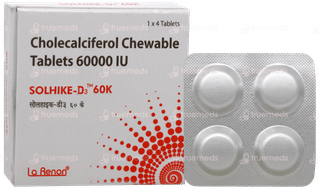 Solhike D3 60K Chewable Tablet 4