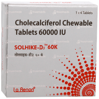 Solhike D3 60K Chewable Tablet 4