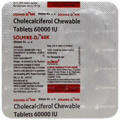 Solhike D3 60K Chewable Tablet 4