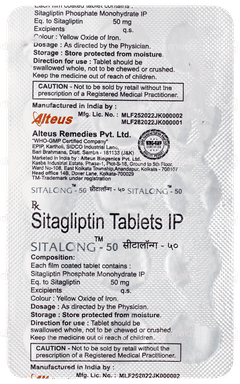 Sitalong 50 Tablet 15