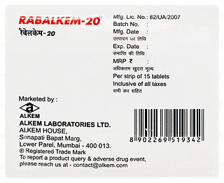 Rabalkem 20 Tablet 15