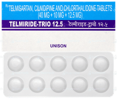 Telmiride Trio 12.5 Tablet 10