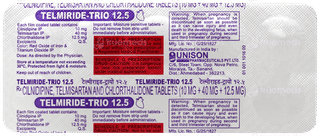 Telmiride Trio 12.5 Tablet 10