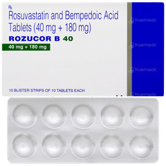Rozucor B 40 Tablet 10