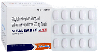 Sitalembic M 500 Tablet 15