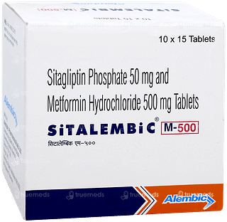 Sitalembic M 500 Tablet 15