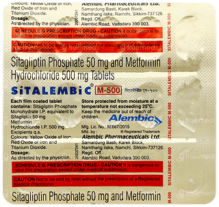 Sitalembic M 500 Tablet 15