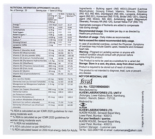 V & M Forte Tablet 15