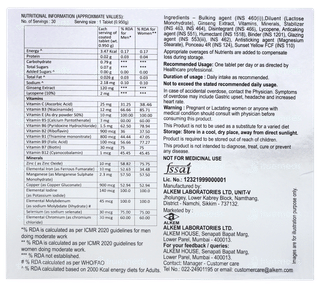 V & M Forte Tablet 15