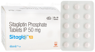 Sitaglo 50 Tablet 15