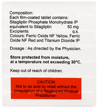 Sitaglo 50 Tablet 15