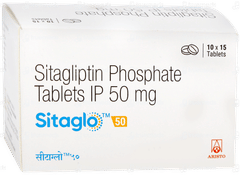 Sitaglo 50 Tablet 15