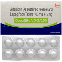 Dapabite Vd 5/100 Tablet 10 Dapabite Vd 5/100 Tablet 10