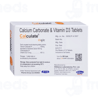 Calculate Orange Flavour Sugar Free Tablet 15