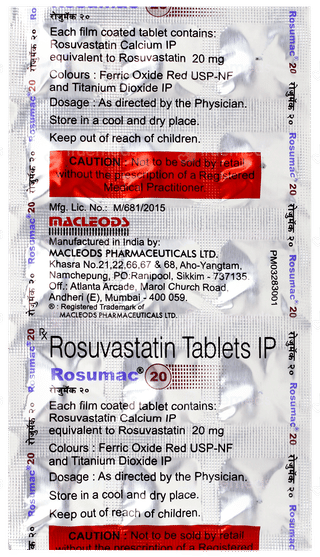 Rosumac 20 Tablet 15