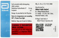 Vertin Dt 16 Tablet 15