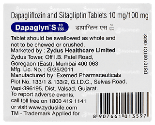 Dapaglyn S 10/100 Tablet 10