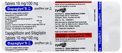 Dapaglyn S 10/100 Tablet 10