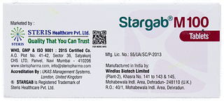 Stargab M 100 Tablet 10