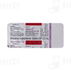 Hypodrin 2.5 Tablet 10