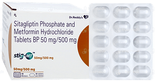 Stig Mt 50mg/500mg Tablet 15