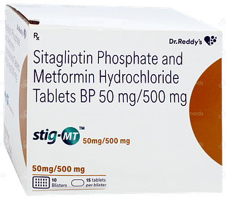 Stig Mt 50mg/500mg Tablet 15
