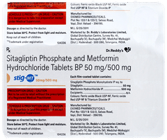 Stig Mt 50mg/500mg Tablet 15 Stig Mt 50mg/500mg Tablet 15