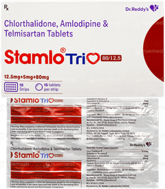 Stamlo Trio 80/12.5 Tablet 15