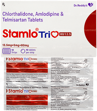 Stamlo Trio 80/12.5 Tablet 15