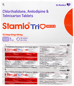 Stamlo Trio 40/12.5 Tablet 15