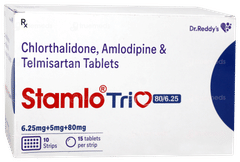 Stamlo Trio 80/6.25 Tablet 15