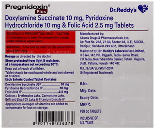 Pregnidoxin Plus Tablet 30