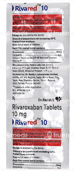 Rivared 10 Tablet 10