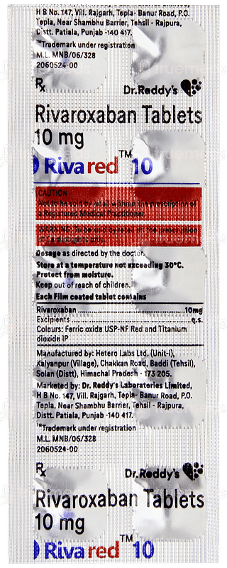 Rivared 10 Tablet 10