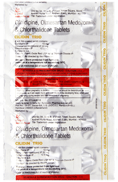 Cilidin Trio Tablet 15 Cilidin Trio Tablet 15