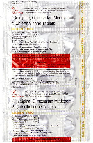 Cilidin Trio Tablet 15