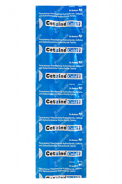 Cetzine Cold Tablet 10