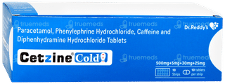 Cetzine Cold Tablet 10