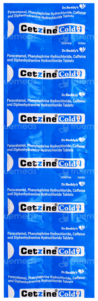 Cetzine Cold Tablet 10