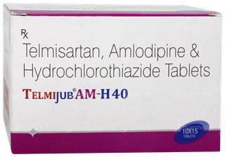 Telmijub Am H 40 Tablet 15