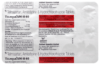 Telmijub Am H 40 Tablet 15