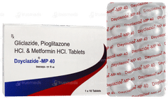 Dayclazide Mp 40 Tablet 10