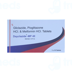 Dayclazide Mp 40 Tablet 10