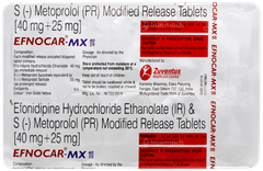 Efnocar Mx 40/25 Tablet 10