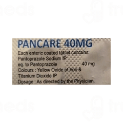 Pancare 40mg Tablet 10 Pancare 40mg Tablet 10