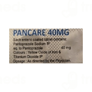 Pancare 40mg Tablet 10